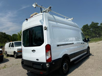 2015 Ford Transit Cargo Van High Roof with 3.7L V6 engine, 148", shelves inside, auto ac, back up ca... (image 4)