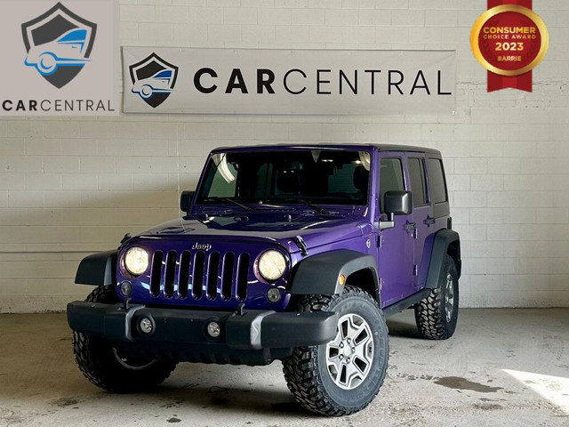 2018 Jeep Wrangler Unlimited Rubicon 4x4| No Accident| Navi| Lea in Cars & Trucks in Barrie