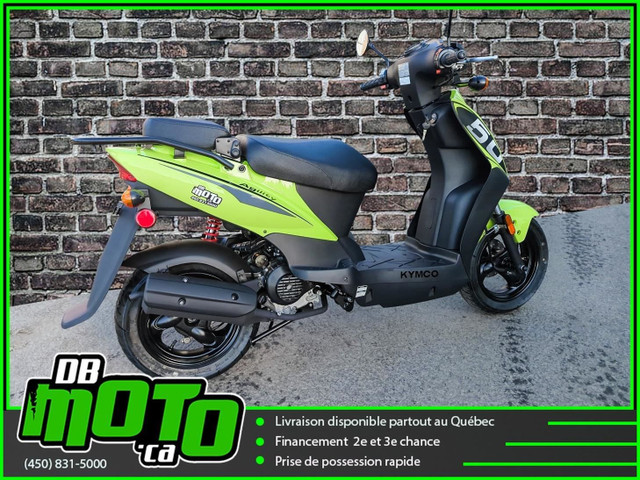 2022 Kymco agility 50 cc ** aucun frais cache ** in Scooters & Pocket Bikes in West Island - Image 4