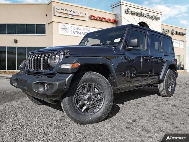 2024 Jeep Wrangler Sport S | Cloth | Manual | Heated Seats in Cars & Trucks in Grande Prairie