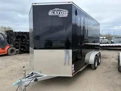 2025 JENSEN ELITE PRO SERIES 7 x 14 tandem axle trailer MADE IN CANADA 7000lb GVWR and a cargo capac...