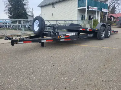 YEAR: 2025 MAKE: RAINBOW MODEL: EXCURSION PARTIAL-TILT EQUIPMENT HAULER SIZE: 7' x 22' AXLES: 2 -700...