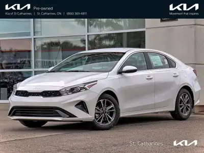 2024 Kia Forte EX - Dealer Demonstrator - Experience the New Kia at Kia of St. Catharines. Your Dest...