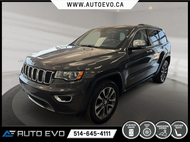 2018 Jeep Grand Cherokee LIMITED 4X4 CUIR * TOIT * MAGS * TOUT E in Cars & Trucks in City of Montréal