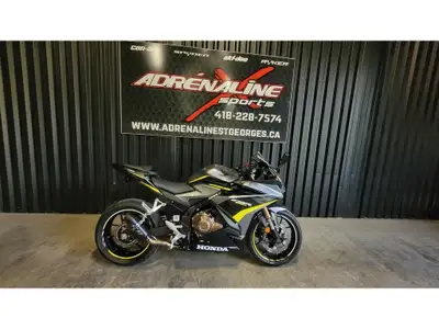 2023 Honda CBR500R Honda CBR500R 2023 , 2818 km utilisation flasher arriere upgrade , exaust sport e...