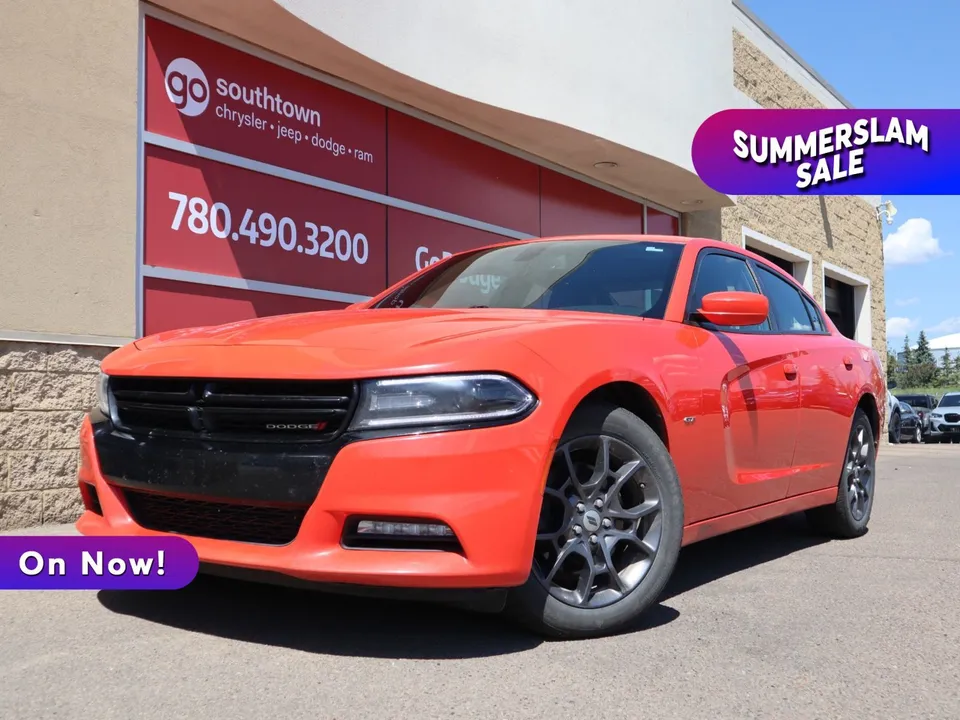 2018 Dodge Charger GT - 3.L, AWD, LEATHER, HEATED AND COOLED SEA