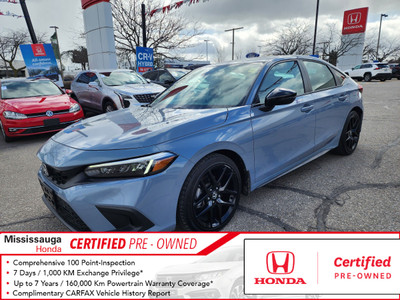2022 Honda Civic Sport /HONDA CERTIFIED/ ONE OWNER/ NO ACCIDENTS