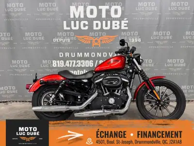 Harley-Davidson XL883N Iron 883 2013 20 524 KM MOTO CANADIENNE ALARME LUMIÈRE AVANT LED NOUS OFFRONS...