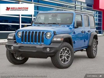 This Jeep Wrangler has a trusty Intercooled Turbo Premium Unleaded I-4 2.0 L/122 engine powering thi...
