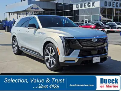 Plug in our 2025 Cadillac Escalade IQ Luxury AWD with the Smart Trailering Pack to enjoy a luxurious...