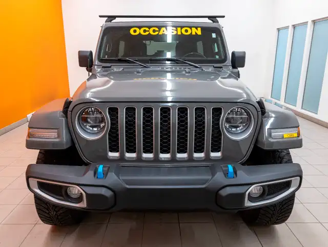 2022 Jeep Wrangler 4xe SAHARA 4X4 GR TECH *NAV CUIR SIEGES CHAUF in Cars & Trucks in Laurentides - Image 6