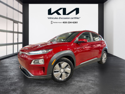 2021 Hyundai KONA ELECTRIC Ultimate,8 PNEUS,CUIR,TOIT,GPS,415 KM