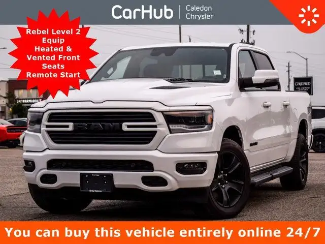 2023 Ram 1500 Sport 4x4 Crew Cab 5'7 Box G/T Package 12Display in Cars & Trucks in Mississauga / Peel Region - Image 2