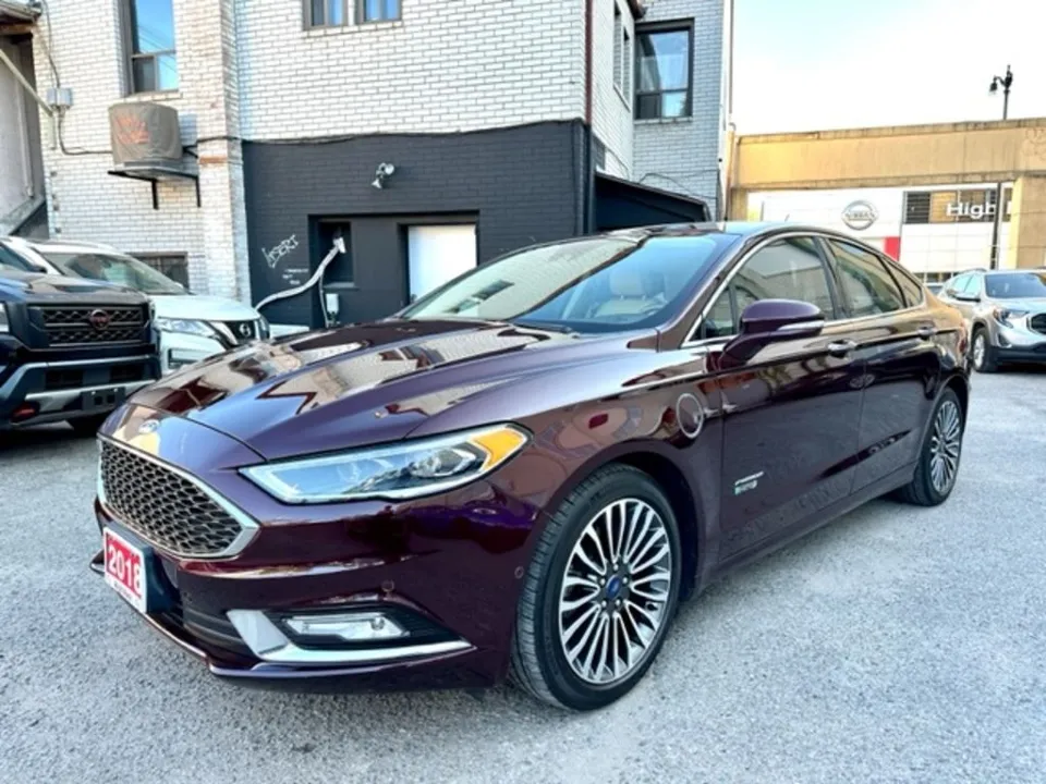 2018 Ford Fusion Energi Platinum ENERGI Platinum PHEV, Leathe...