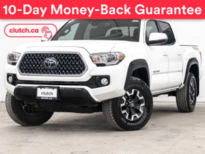 2018 Toyota Tacoma TRD Offroad 4x4 Double Cab w/ Rearview Cam, Bluetooth, Nav