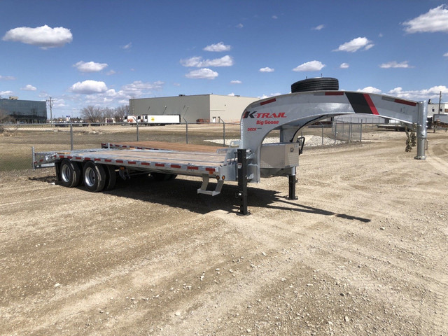 2025 K-Trail 8.5 x 20+5 Galvanized Deckover in Cargo & Utility Trailers in Winnipeg