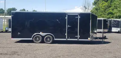 *** INCLUDES FREIGHT & PDI Just Add Taxes <b>8.5 X 20 Tandem Axle Enclosed Car / Auto Hauler w/ 30in...