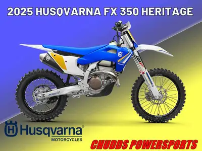 ALL-IN PRICE ? JUST ADD THE TAXES! The Husqvarna Spring Sales Event is on! This bike received a spec...