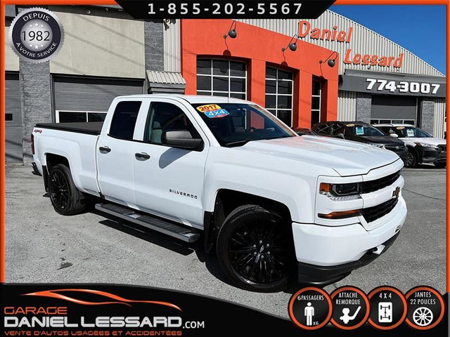 Chevrolet Silverado 1500 4WD DOUBLECAB BTE 6'6" CUSTOM 5.3L MAG2 in Cars & Trucks in St-Georges-de-Beauce - Image 3