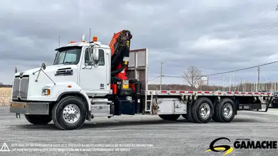 Heavy truck - # STOCK: C-36385 2019 WESTERN STAR 4700SB CAMION GRUE AVEC PLATE-FORME 2019 WESTERN ST...