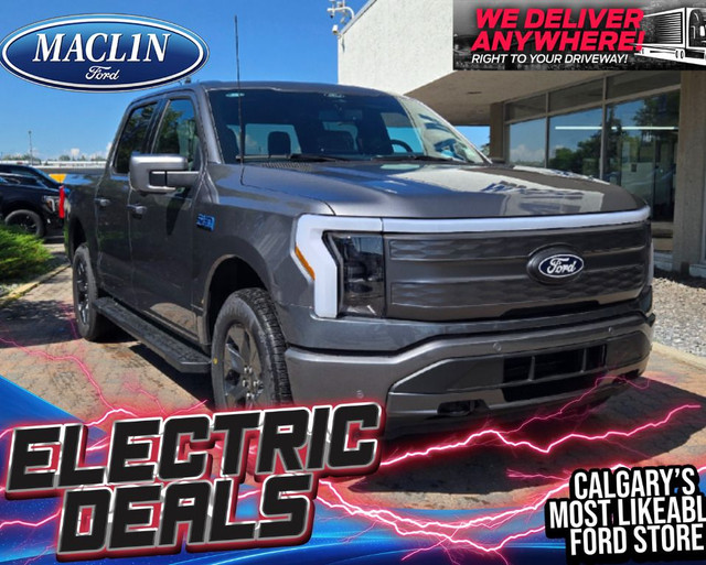 2025 Ford F-150 Lightning LARIAT | MAX TOW PKG | MOBILE PWR CORD in Cars & Trucks in Calgary