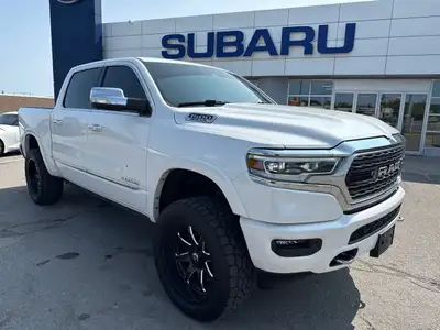Wow! What more can you say about this Ram 1500 Limited! Beautifully optioned with Heated and Cooled...
