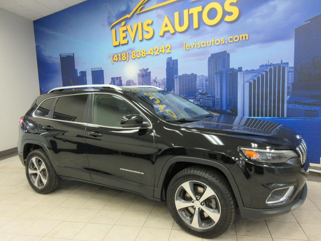 JEEP CHEROKEE 2019 LIMITED V6 3.2L 4X4 73 300 KM JAMAIS ACCIDENT in Cars & Trucks in Lévis - Image 2