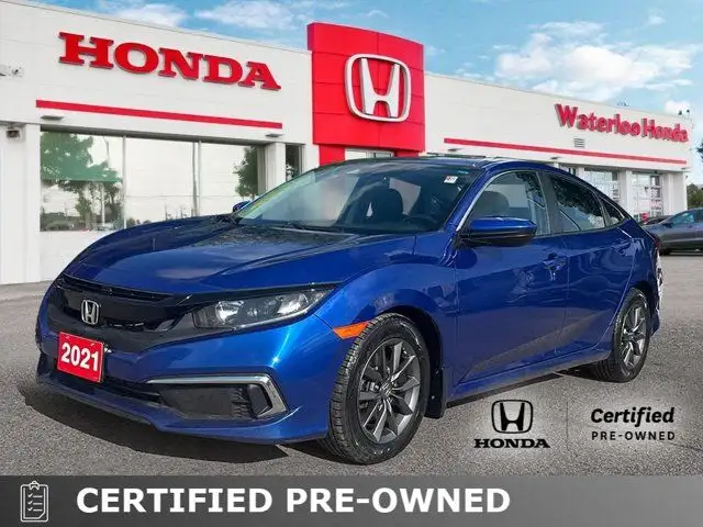2021 Honda Civic Sedan EX | CARPLAY | BACKUP CAM | REMOTE START in Cars & Trucks in Kitchener / Waterloo - Image 2