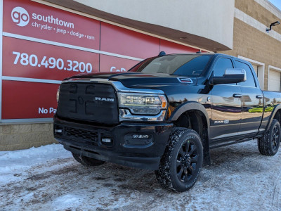 2022 Ram 3500 LIMITED LONGHORN IN DIAMOND BLACK EQUIPPED WITH A 