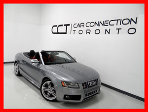 2010 Audi S5 3.0T CABRIOLET *DRIVE SELECT/NAVI/BACKUP CAM/LEATHER/LOW KMS!!*