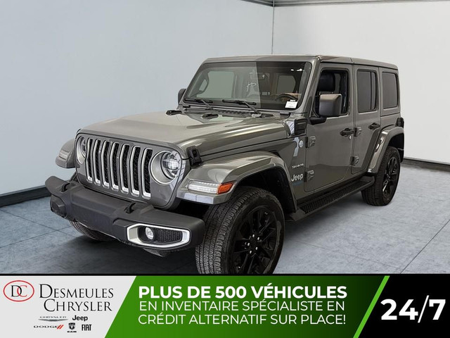 2021 Jeep WRANGLER 4XE Unlimited Sahara 4xe Hybride Toit rigide  in Cars & Trucks in Laval / North Shore