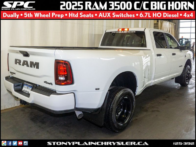 2025 RAM 3500 Big Horn 4x4 Crew Cab 8' Box for sale in Cars & Trucks in St. Albert - Image 2
