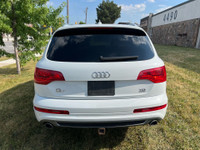 2014 AUDI Q7 3.0L TDI QUATTRO DIESEL. TECHNIK EDITION. S-LINE. MINT CONDITION. PEARL WHITE ON BROWN... (image 5)