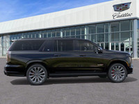 Commanding in every sense, the 2025 Cadillac Escalade ESV V-Series finished in sleek Black Raven sit... (image 9)