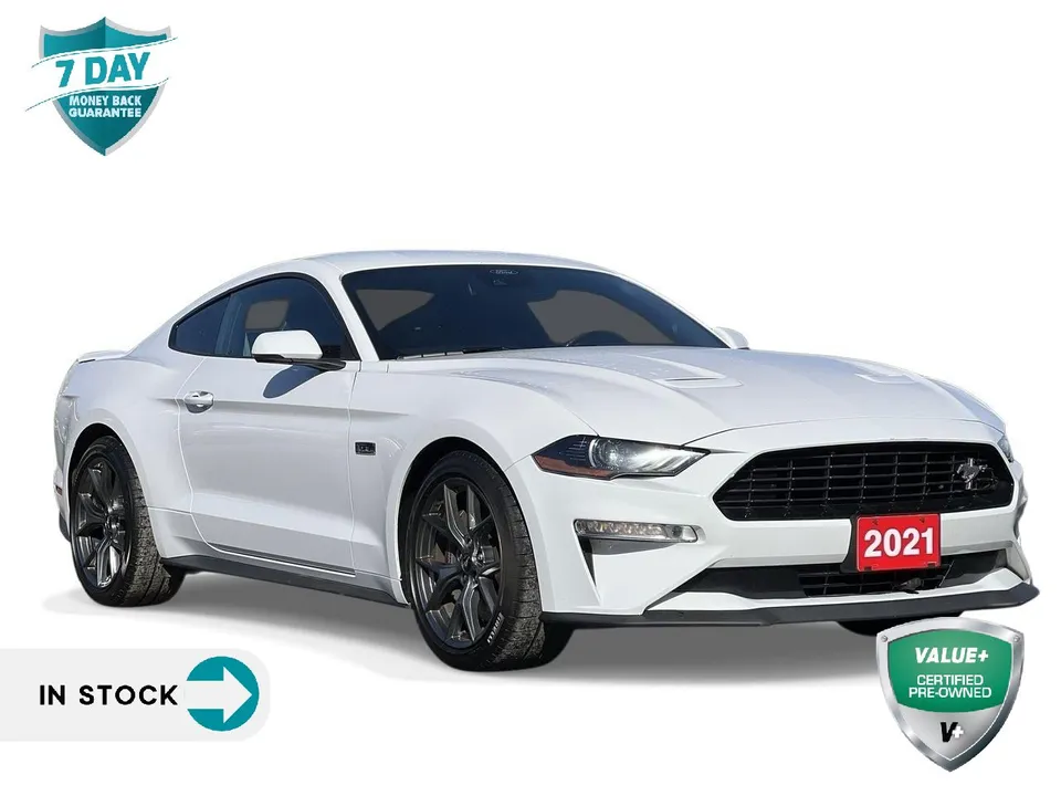 2021 Ford Mustang EcoBoost Premium HIGH PERFORMANCE PACKAGE |...