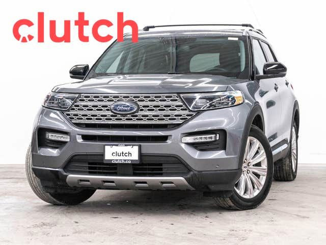 2022 Ford Explorer Limited 4WD w/Apple CarPlay, Heated Front Sea in Cars & Trucks in City of Toronto