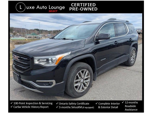 2018 GMC Acadia SLE2 AWD, HEATED SEATS, 2ND ROW CAPTAIN SEATS! in Cars & Trucks in Ottawa