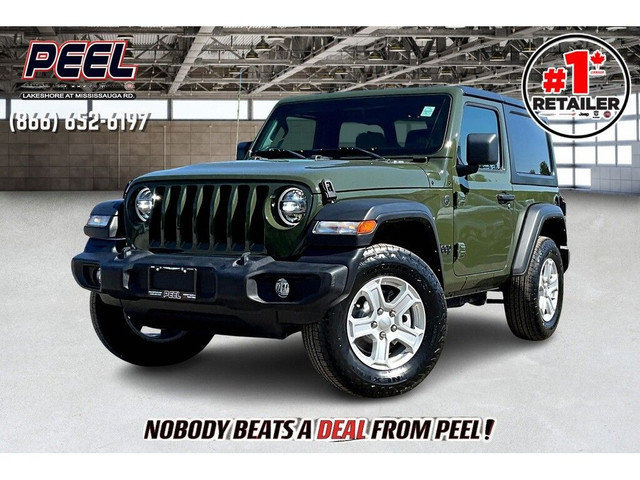 2022 Jeep Wrangler Sport S 2Dr | Cold Weather | Safety Grp | Tow in Cars & Trucks in Mississauga / Peel Region