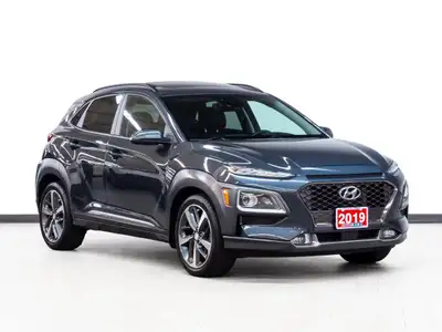  2019 Hyundai KONA ULTIMATE | AWD | Nav | Leather | Sunroof | Ca