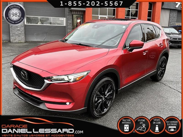Mazda CX-5 GT TECH, AWD, CUIR , TOIT, MAG 19P, HITCH, BRUME 2017 in Cars & Trucks in St-Georges-de-Beauce - Image 3