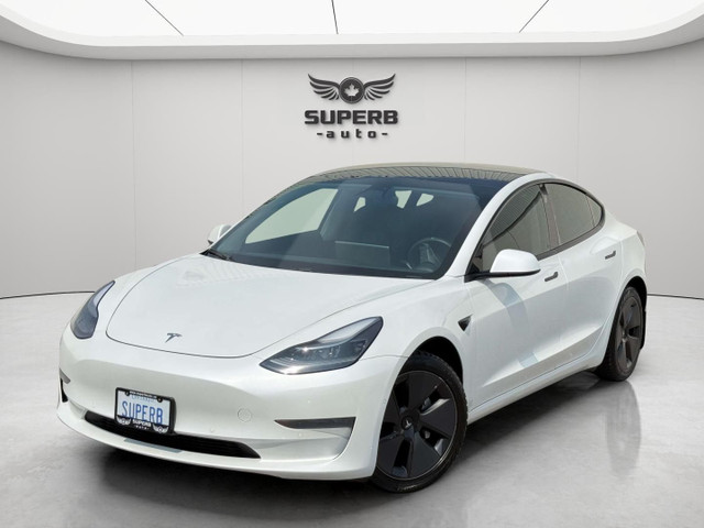 2021 Tesla Model 3 STANDARD RANGE PLUS | NO ACCIDENT | WOOD TRIM in Cars & Trucks in City of Toronto