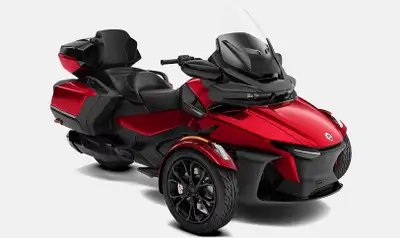 2024 Can-Am Spyder RT Limited – BRAND NEW, 0 Kms Key Details: Engine: Rotax® 1330 ACE™ in-line 3-cyl...