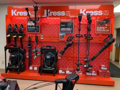 Its finally here ! KRESS battery powered tools ...call for details and specials ! If you would like...