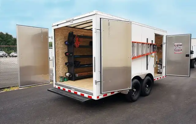7'x14' Tradesman Pro Grade Enclosed Trailer in Cargo & Utility Trailers in Oshawa / Durham Region - Image 11
