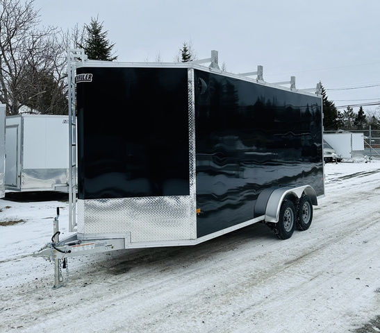 2024 E-Z Hauler 7X16 Ultimate Contractor - Catwalk and Roof Rack in Cargo & Utility Trailers in City of Halifax - Image 3