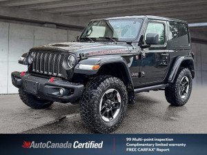 2020 Jeep Wrangler Rubicon | Leather Seats | Heated Seats | Heated Steering Wheel | Steel Bumpers | LED Lights