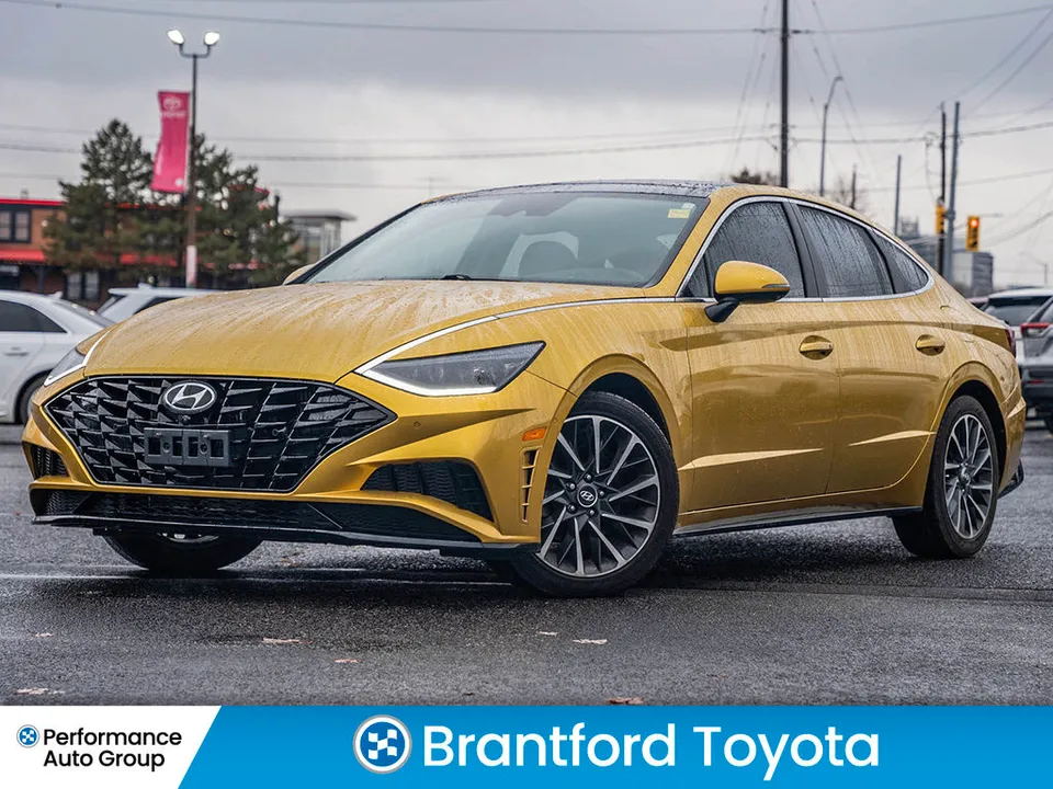 2020 Hyundai Sonata ULTIMATE - 1.6T - GLOWING YELLOW- LEATHER A