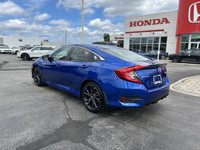 This Aegean Blue Metallic 2021 Honda Civic Sedan Sport is a head-turner. Boasting a low 39,352 kilom... (image 6)