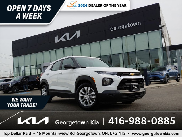 2023 Chevrolet TrailBlazer LS 1.2L FWD | BU CAM | ONLY 8K KM | A in Cars & Trucks in Oakville / Halton Region