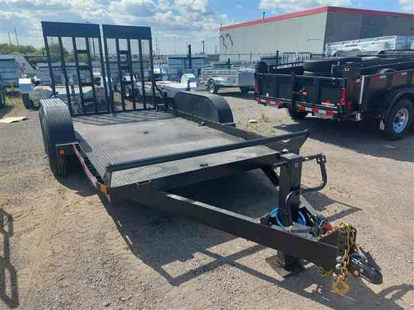 CANADA TRAILERS SCISSOR LIFT 7X14-14K EQUIPMENT TRAILER in Cargo & Utility Trailers in Peterborough - Image 2